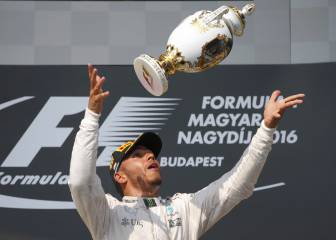 Lewis Hamilton wins in Hungary to claim overall lead