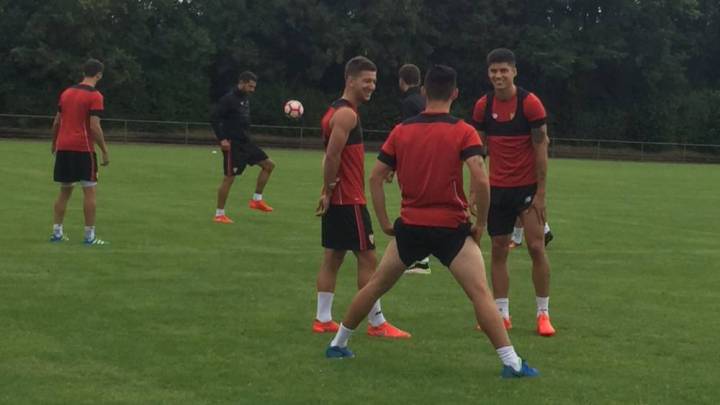 Vietto trains with Sevilla - but move yet to be confirmed