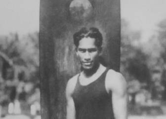 Duke Kahanamoku Olympic gold medallist and surfer