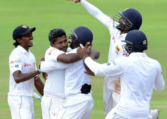 Sri Lanka record second ever test victory over Australia
