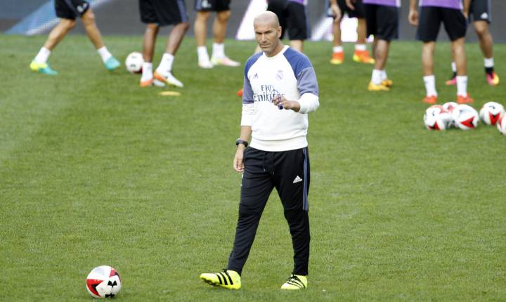 Zidane ahead of Uefa Super Cup: "We're not the favourites"