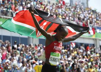 Sumgong claims Kenya's first women's marathon gold