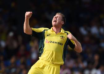 Australia's Faulkner claims hat-trick in Sri Lanka ODI