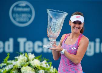 Radwanska limbers up for US Open with Connecticut title