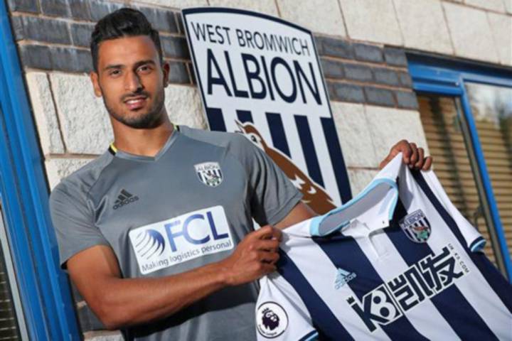 West Brom confirm record deal for Spurs winger Nacer Chadli