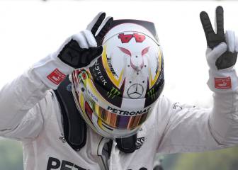 Italian GP: Lewis Hamilton takes pole to equal F1 legends