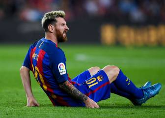 Messi out for three weeks