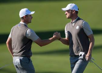 Europe close the gap on US at the Ryder Cup in foursomes