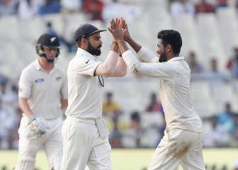 India win second New Zealand Test to clinch series