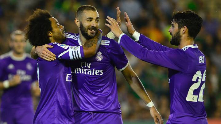 Real Betis - Real Madrid live: matchday 8 2016/17 LaLiga Santander at 20:45 CEST on Saturday 15/10/2016 with AS English.