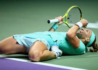 Kuznetsova edges Pliskova to move closer to semi-finals