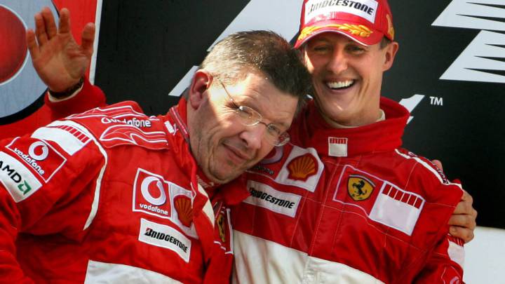 Schumacher: "Encouraging signs" from F1 legend, says Brawn