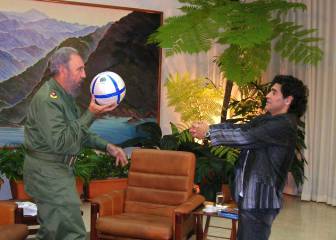 Maradona hails Fidel as 'second father'