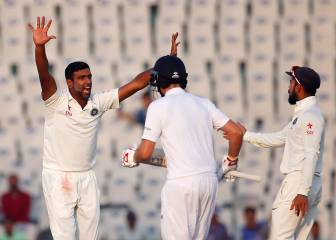 Ashwin's triple strike for India leaves tourists England reeling