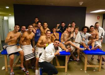 Ramos celebrates on Twitter with Ronaldo 'thinking'