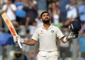 Kohli and Vijay hit tons as India take charge against England
