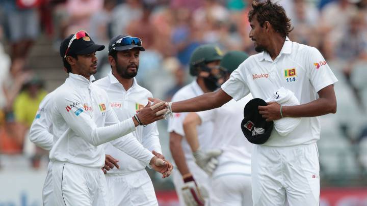 Lakmal: Sri Lanka bowler takes first Test wicket of 2017
