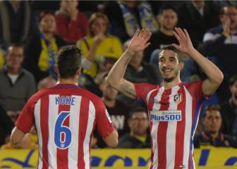 Atleti lay two on Las Palmas to gain first-leg advantage