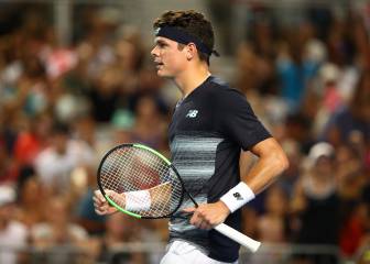Raonic to face Nadal in quarters after win over Bautista Agut