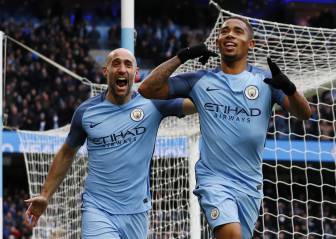 Jesus double lifts City up to third