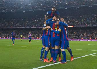 Thrilling second leg sees Barça edge past Atleti into Copa final
