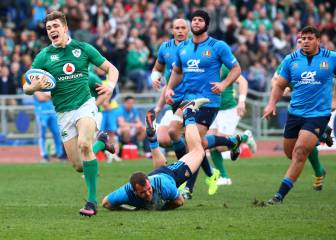 Ireland rack up record Six Nations win in Italy rout