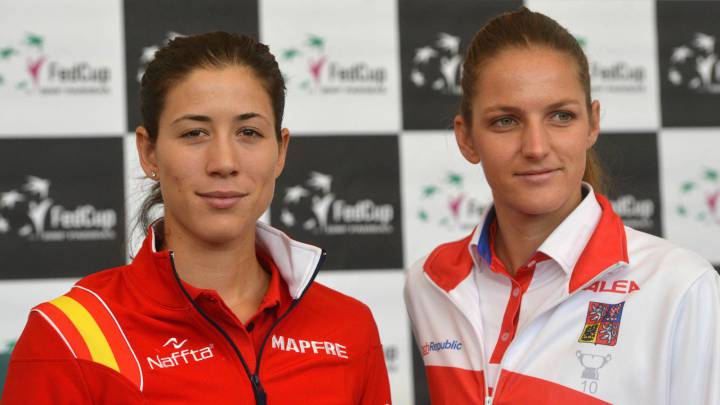 Czech Republic and Spain level in Fed Cup quarter-finals