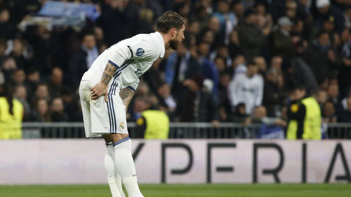 Real Madrid - Napoli | Sergio Ramos an injury worry after ...