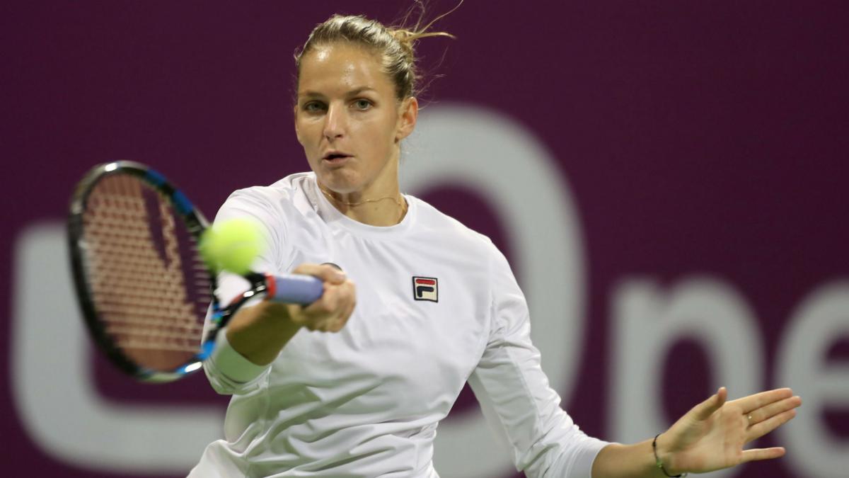 Pliskova downs Wozniacki in Doha to lift title