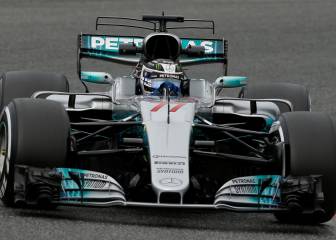 Flying Finn Valtteri Bottas dominates F1 testing