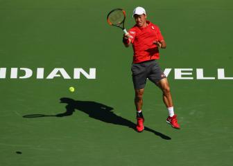 Nishikori advances as big three win through at Paribas Open
