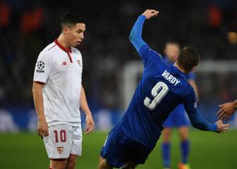 Nasri sees red after Vardy clash