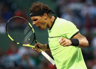 Nadal averts disaster on 1,000th ATP match in Miami