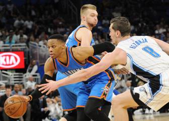 Westbrook lands 57 in 38th triple-double for the season