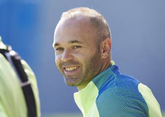 Iniesta drops to the bench for Barça in one of four changes