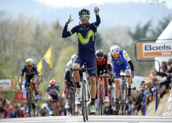 Valverde claims fourth straight Flèche Wallonne triumph