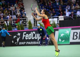 Belarus stun Switzerland to reach first Fed Cup final
