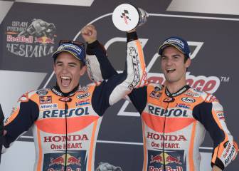 Pedrosa and Márquez on the podium for Honda in Jerez
