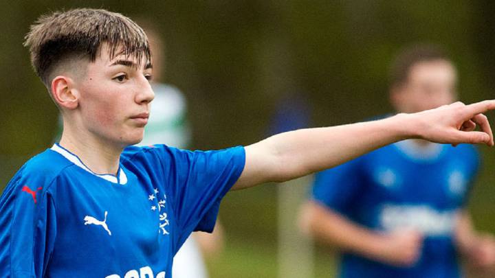 Billy Gilmour: Chelsea sign 15-year-old Rangers prodigy