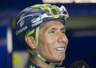 Quintana moves ahead after police motorbike blows Giro wide open