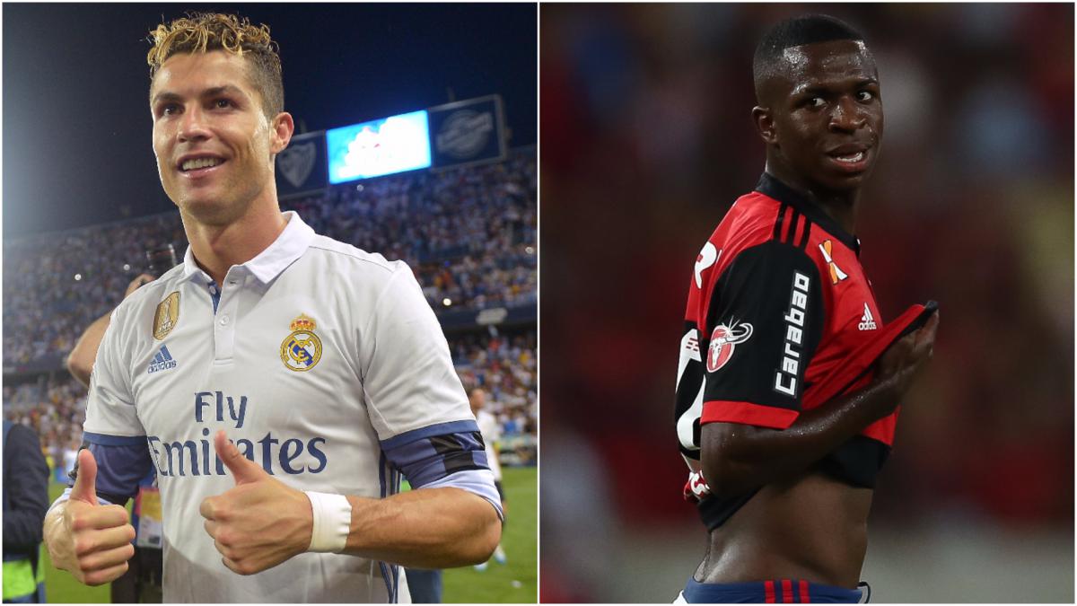 Playing with Cristiano Ronaldo still hasn't sunk in, says new Real Madrid signing Vinicius Junior