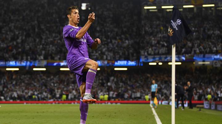 Cristiano Ronaldo opened the scoring for Real Madrid against Juventus in the Champions League final, also scoring Madrid's 500th goal in the competition
