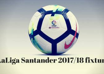 When are LaLiga Santander fixtures 2017/18 announced?
