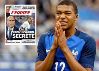 Zidane calls Mbappé with two reasons to sign for Madrid