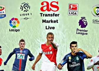 Transfer window live online: Monday 10 July 2017