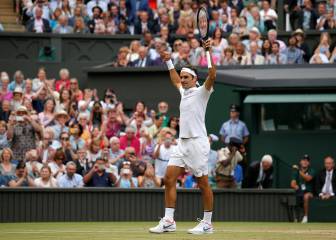 Federer into his 11th Wimbledon final where Cilic awaits