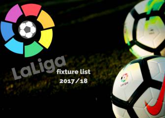 Week by week quick glance LaLiga 2017/18 fixture list
