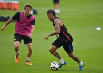 Neymar starts for Barça in 'El Clásico Miami'
