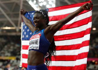 Tori Bowie, long-jumper turned speed queen, eyes sprint double