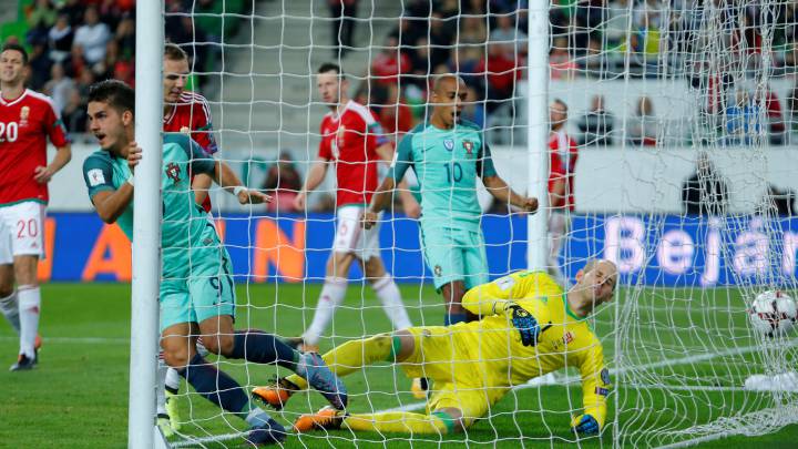 Hungary 0 1 Portugal 2018 World Cup Qualifier Match Report Goals Action As Com